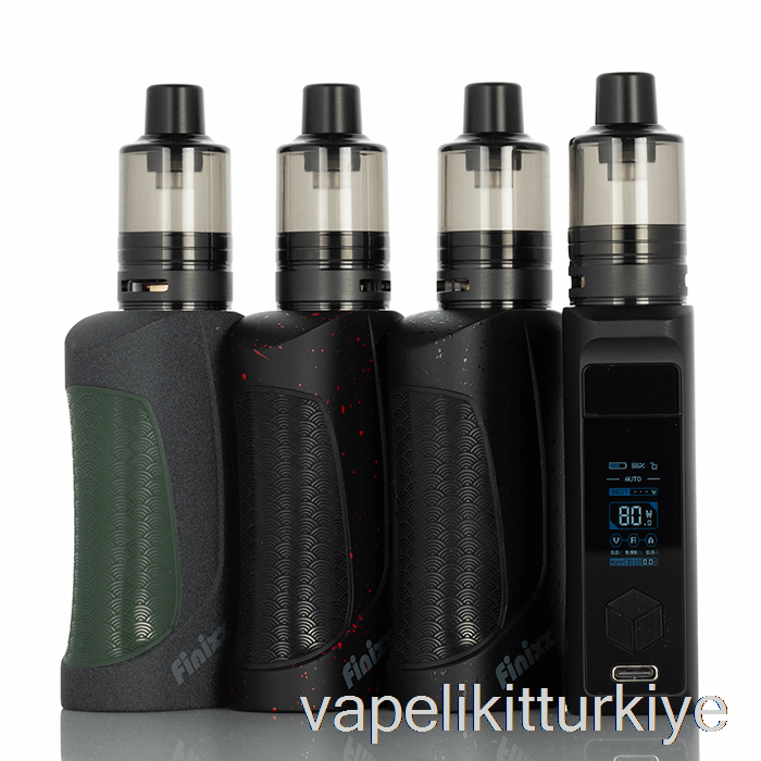 Elektronik Sigara Kalemi Vape Mate Aspire Finixx 80w Başlangıç ​​kiti Hayalet Beyaz Inci